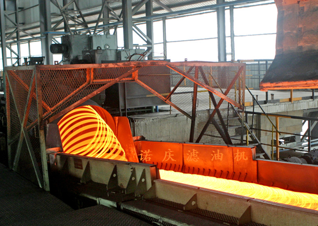 河北钢厂签约成功TYA-10液压油滤油机并移交使用